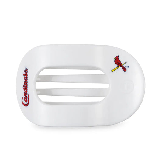 Flat Round Hair Clip - St. Louis Cardinals - Large - TELETIES