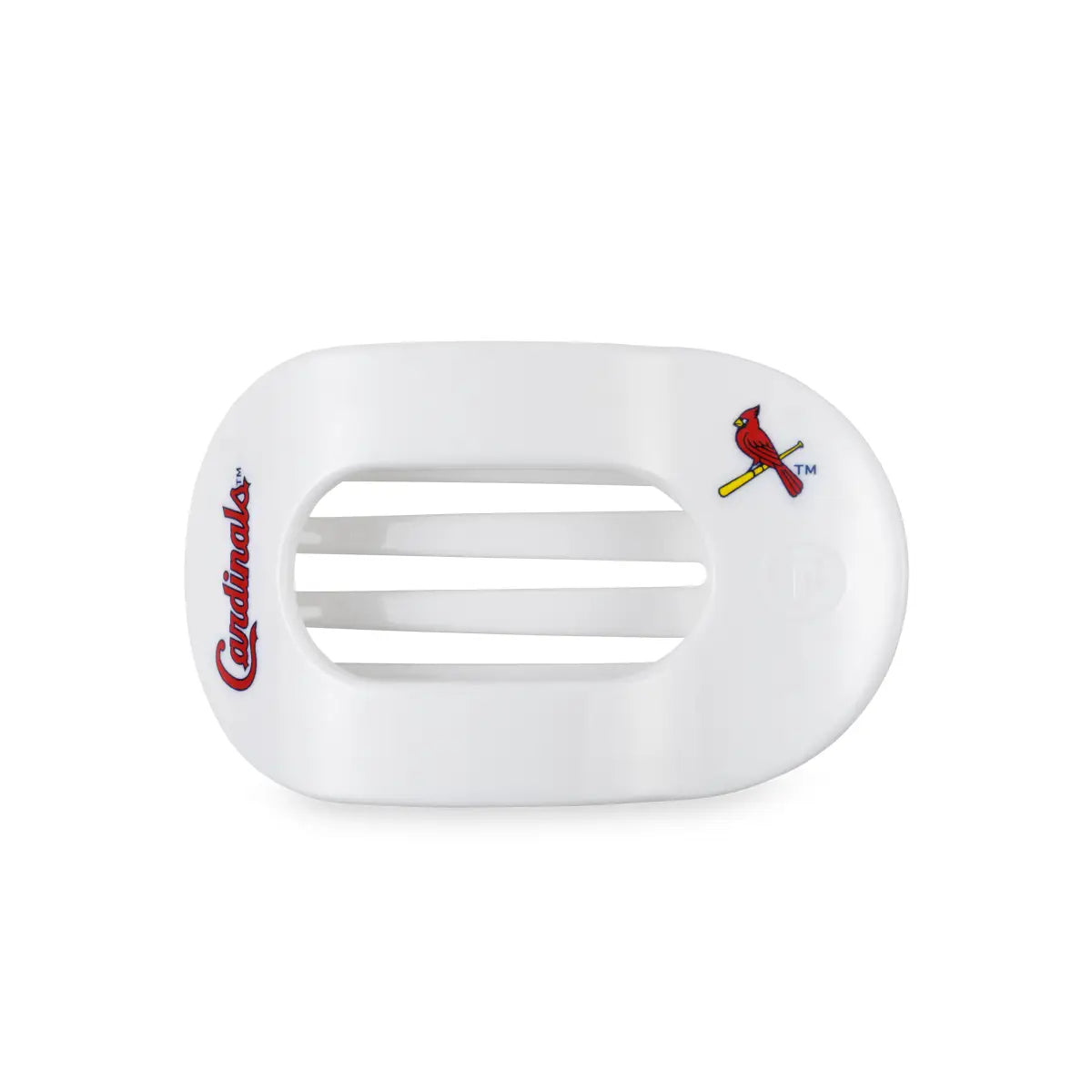Flat Round Hair Clip - St. Louis Cardinals - Medium - TELETIES