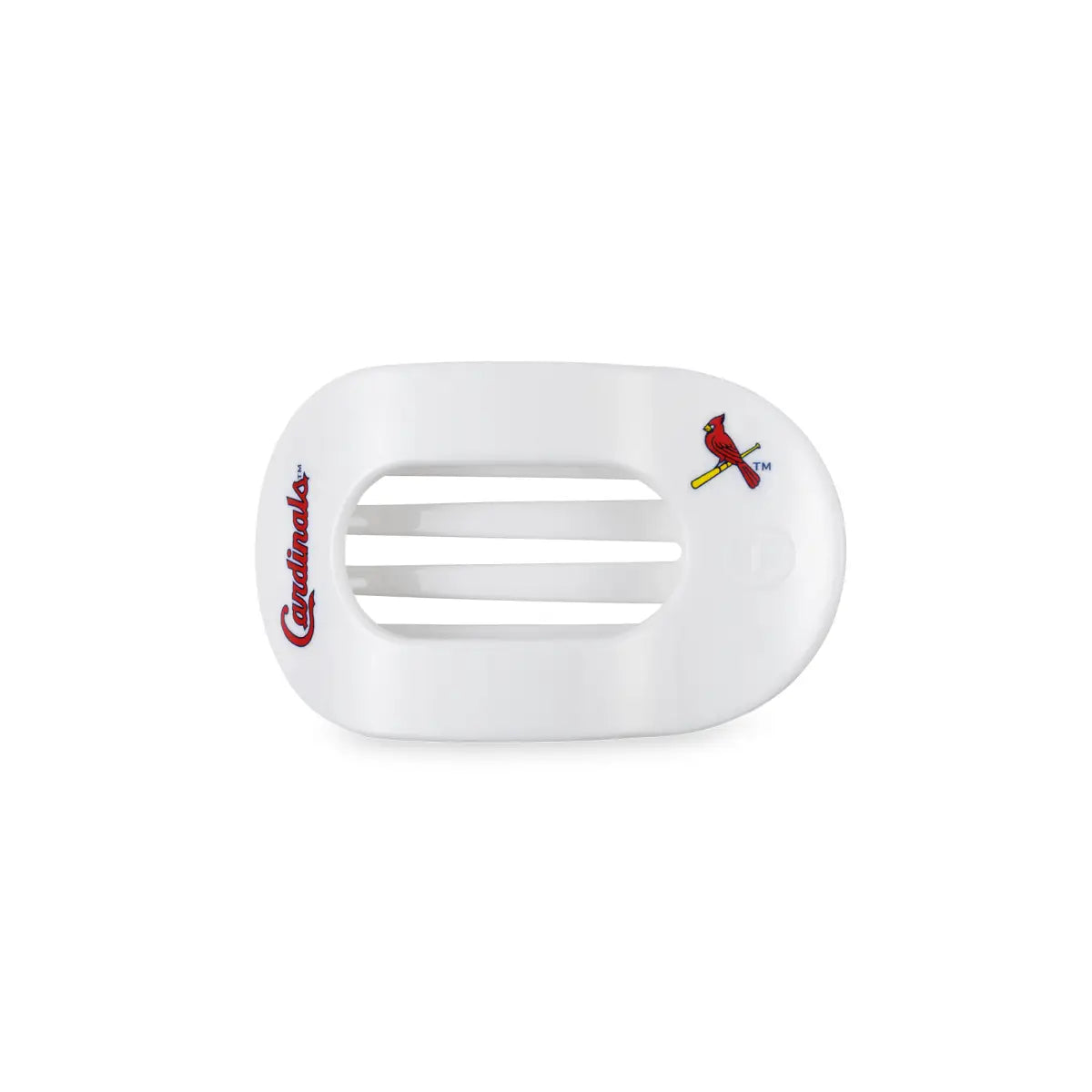 Flat Round Hair Clip - St. Louis Cardinals - Small - TELETIES