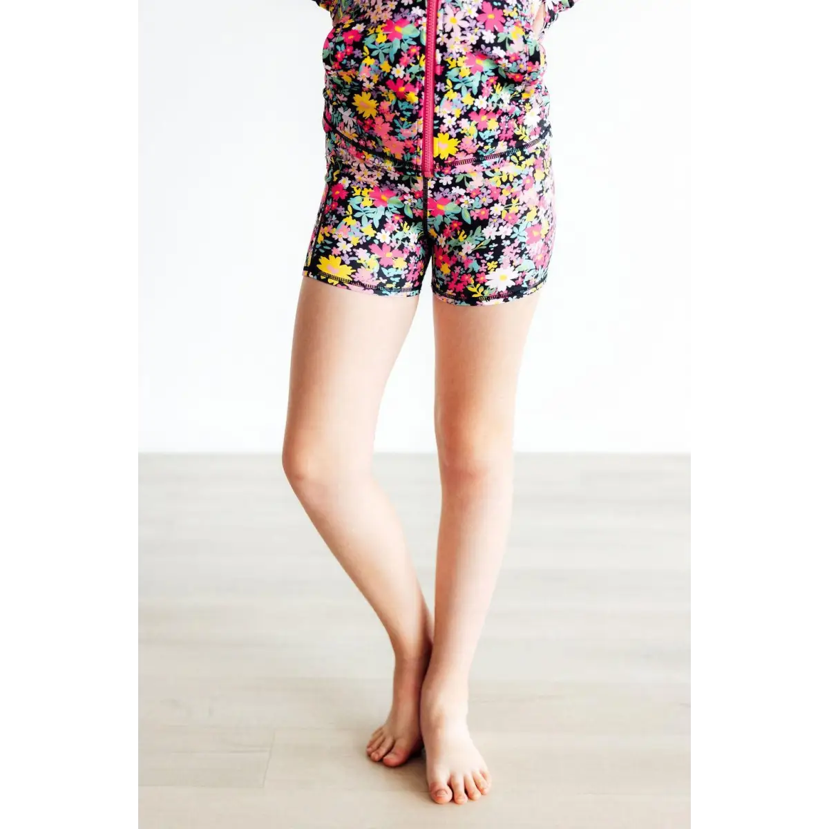 Floral Activewear Shorts - Mila & Rose ®
