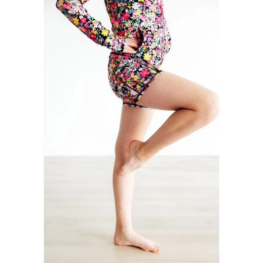 Floral Activewear Shorts - Mila & Rose ®