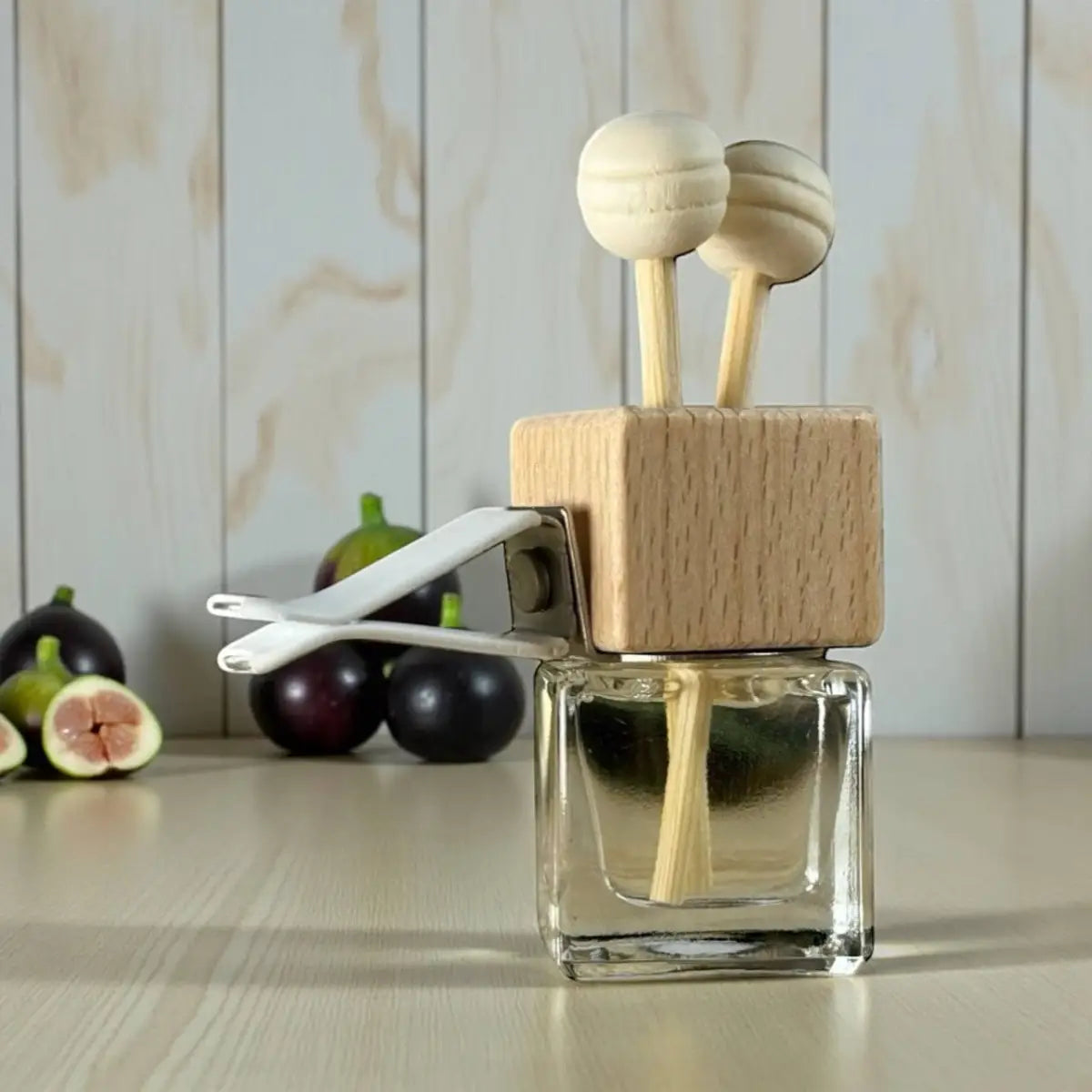 Car Freshener - Floral & Fig - Glass Bottle 8ml - Plug-In Vent - Charmed Harvest