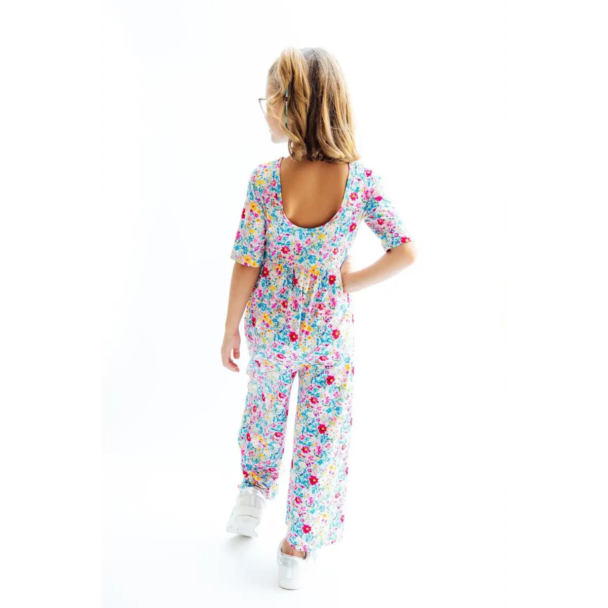 Fluttering Flowers Wide Leg Jumpsuit - Mila & Rose ®