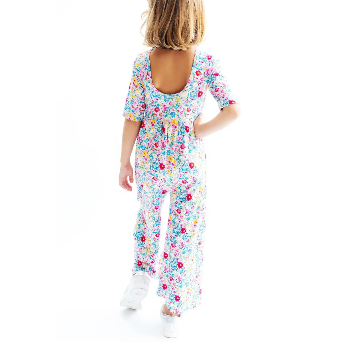 Fluttering Flowers Wide Leg Jumpsuit - Mila & Rose ®