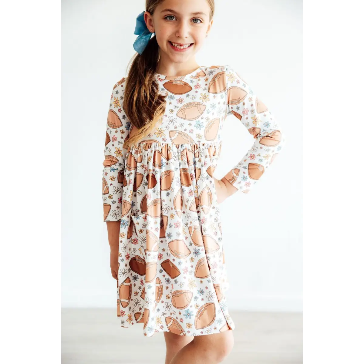 Football Friday Twirl Dress - Fall Sports - Mila & Rose ®