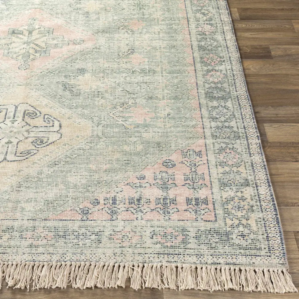Foraker Sage Green Cotton Rug - Boutique Rugs