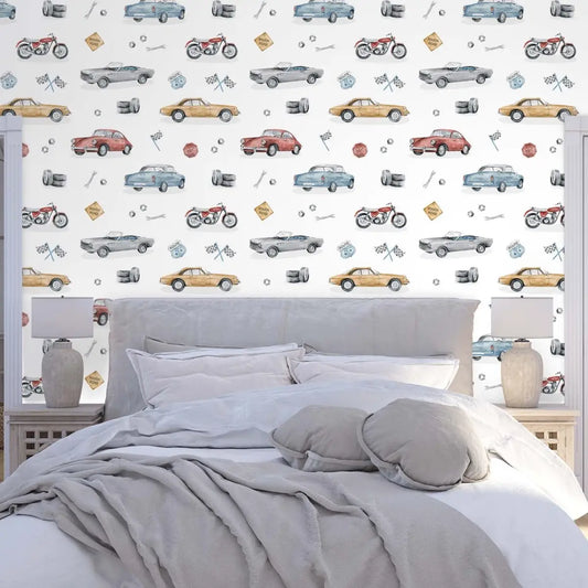 Ford Wallpaper - Cars and Motorcycles for Kids - Loomwell Home Goods