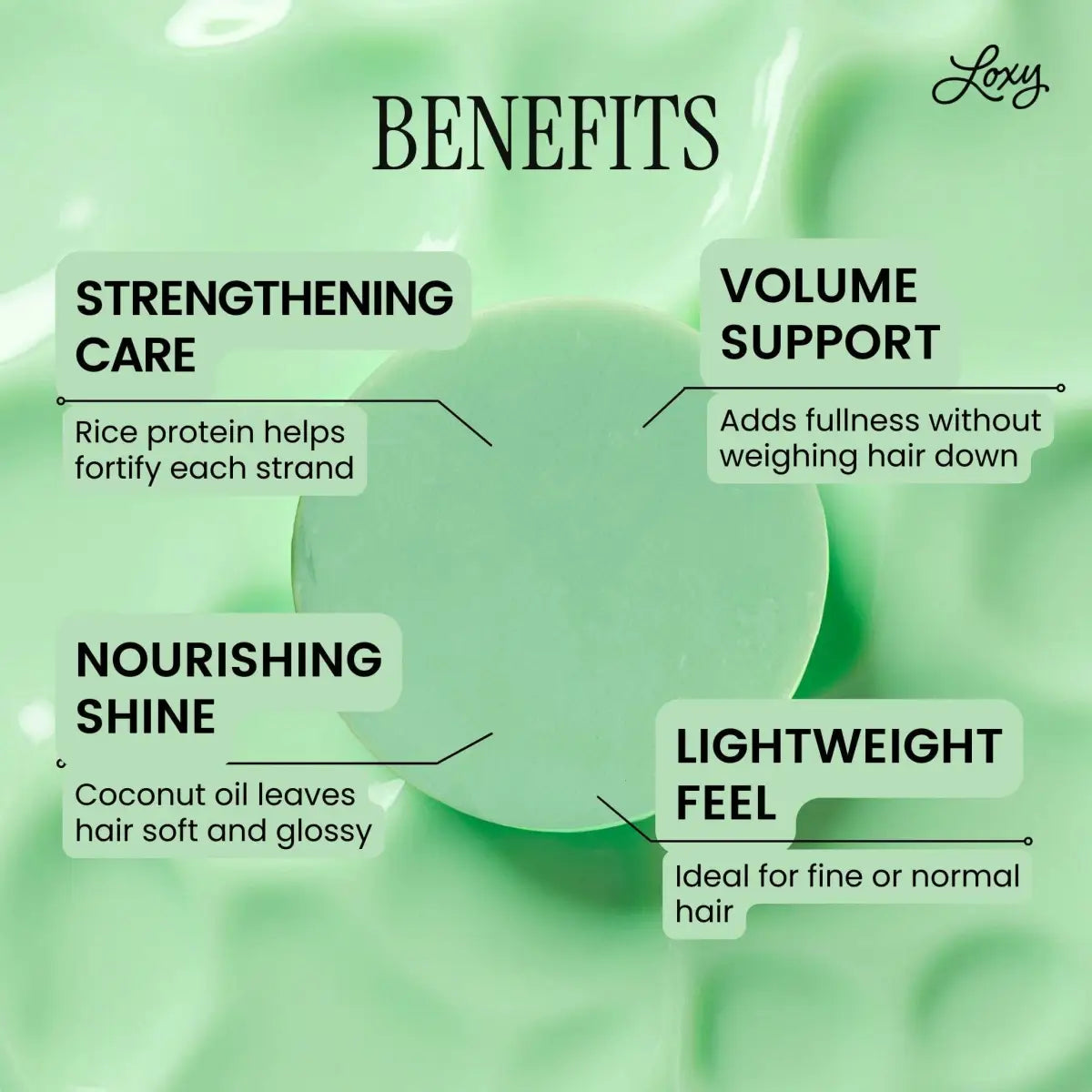 Conditioner Bar - FORTIFY for Volume and Strength with Rosemary Oil - Loxy