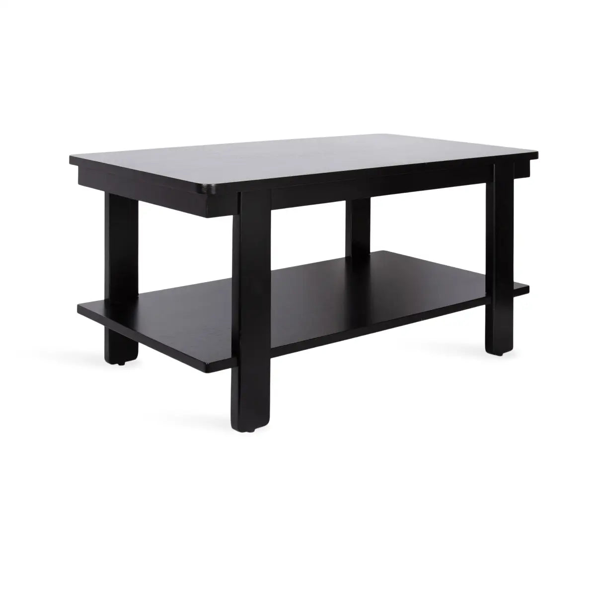 Foxford Wood Coffee Table - Rectangle - Black - kateandlaurel