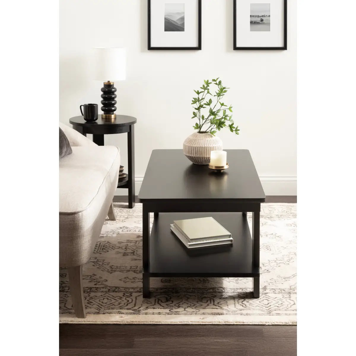 Foxford Wood Coffee Table - Rectangle - kateandlaurel