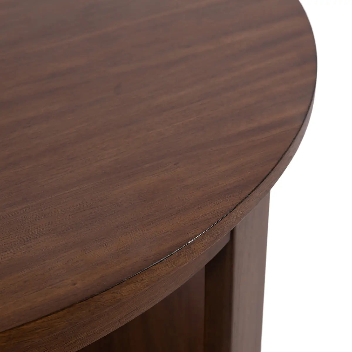 Foxford Round Wood Coffee Table - kateandlaurel