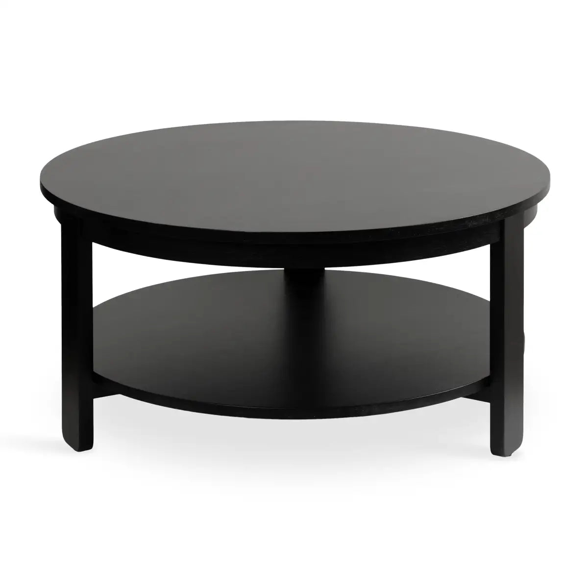 Foxford Round Wood Coffee Table - kateandlaurel