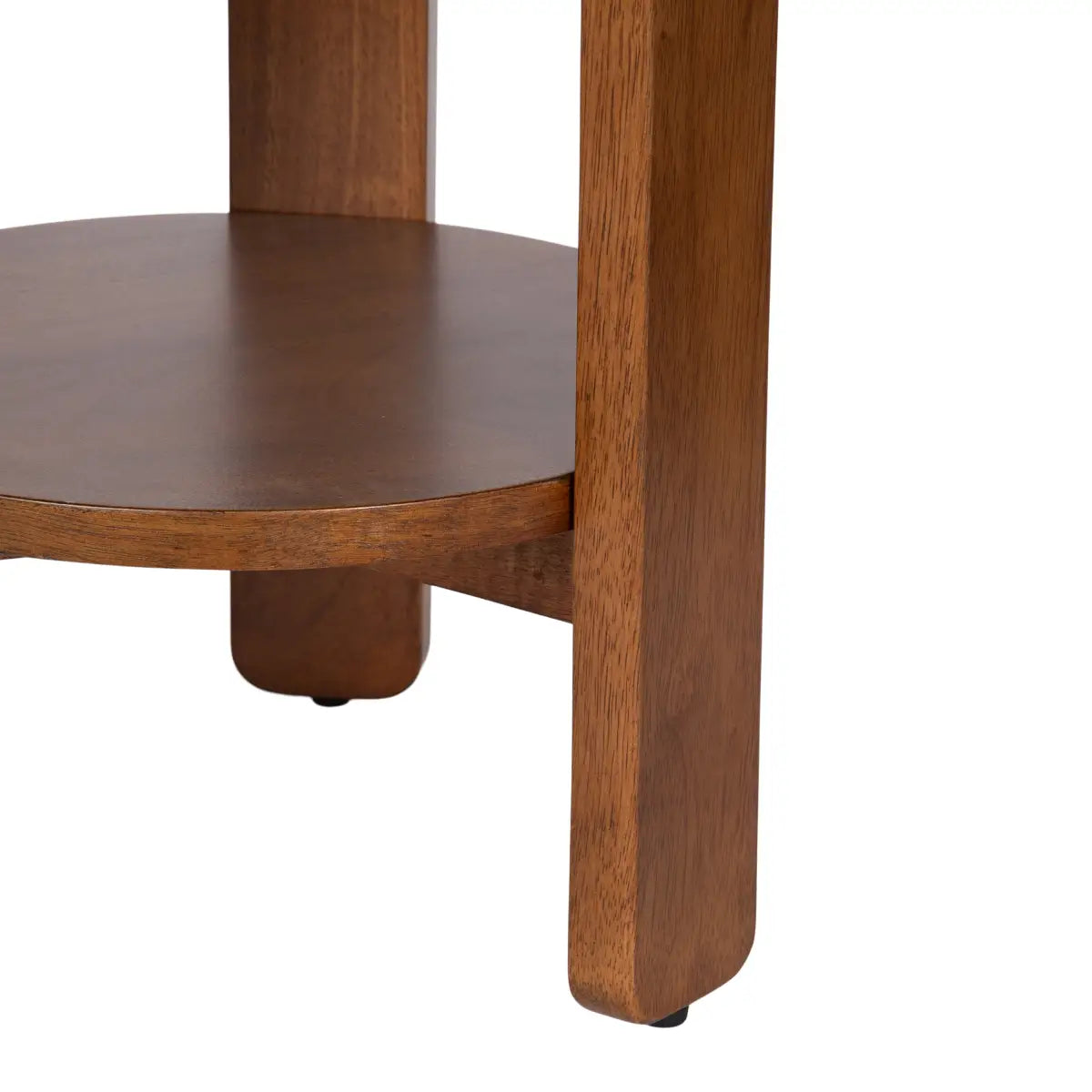 Foxford Side or End Table - Round Wood - kateandlaurel