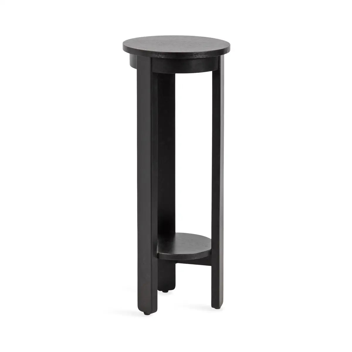 Foxford Side or End Table - Round Wood - kateandlaurel