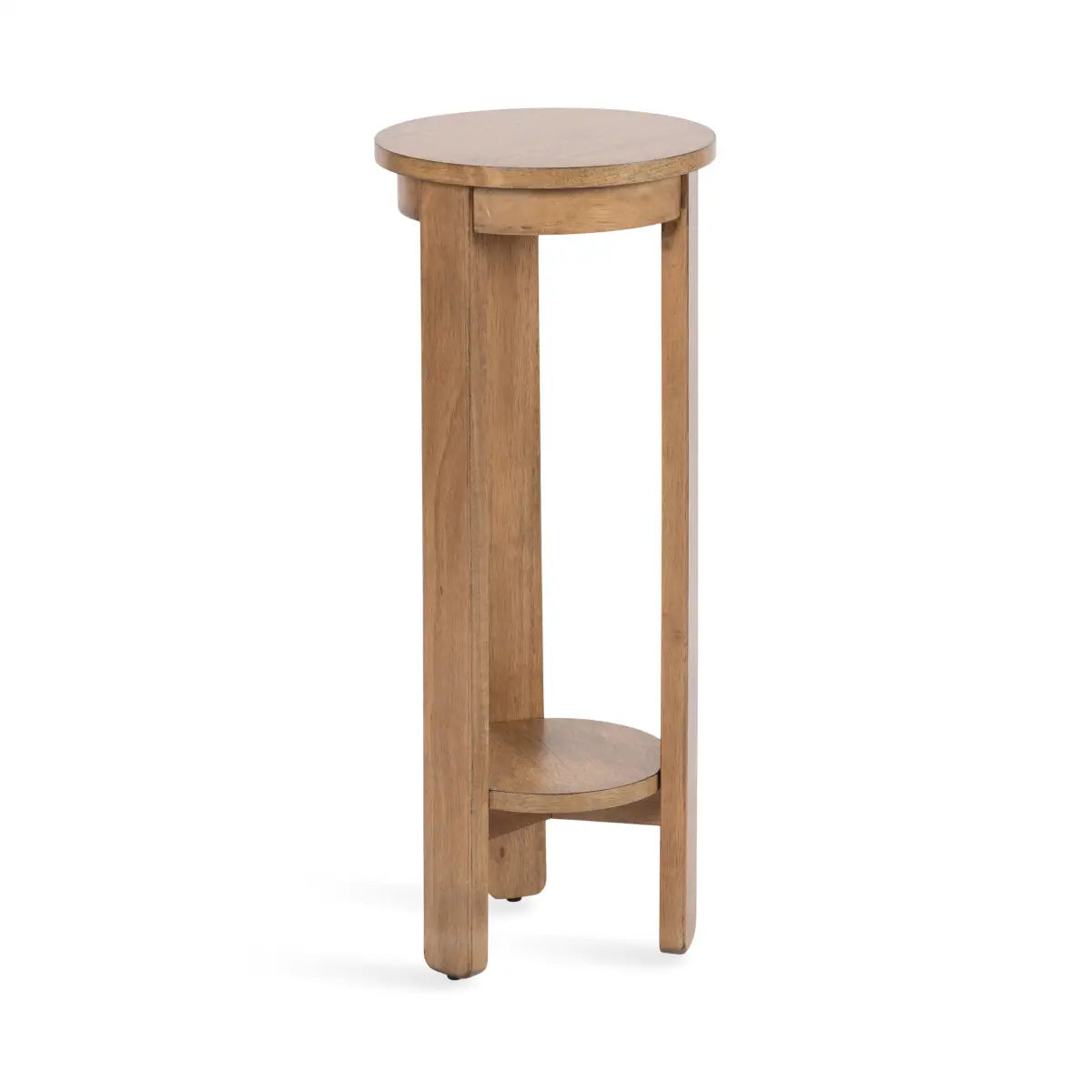 Foxford Side or End Table - Round Wood - kateandlaurel