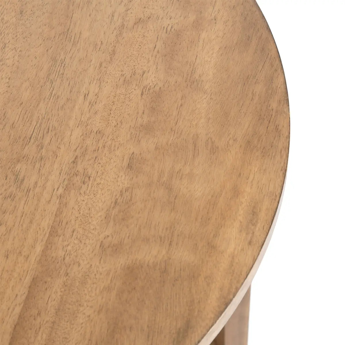 Foxford Side or End Table - Round Wood - kateandlaurel