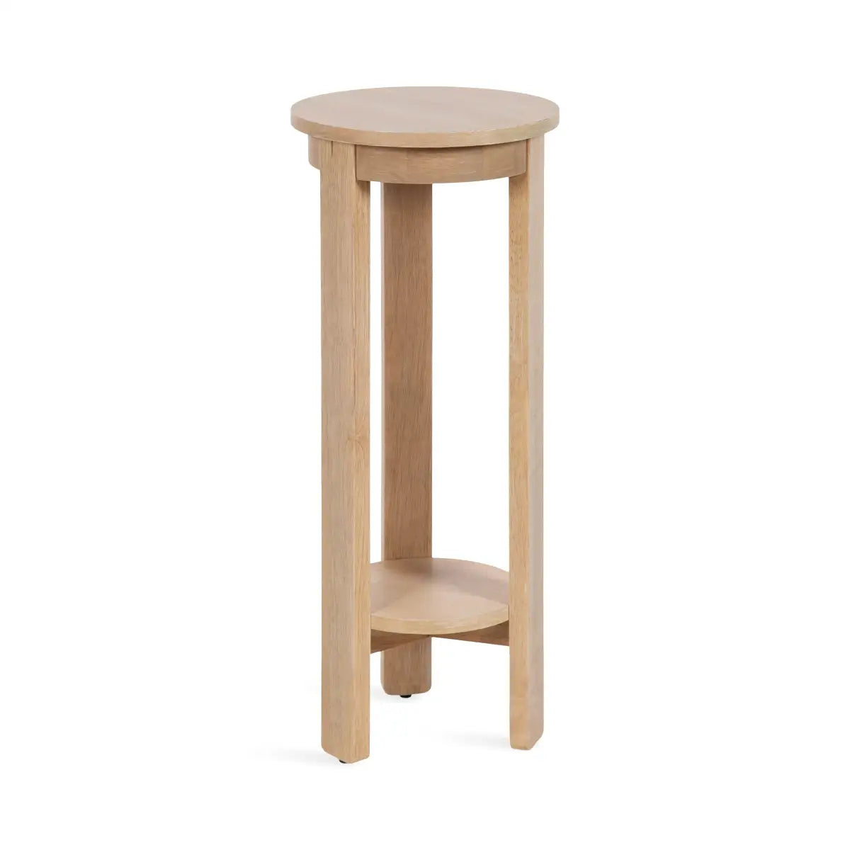 Foxford Side or End Table - Round Wood - kateandlaurel