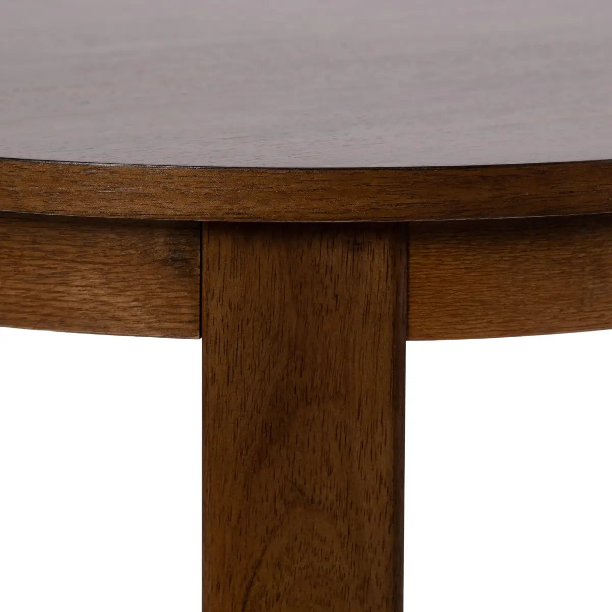 Foxford Side or End Table - Round Wood - kateandlaurel