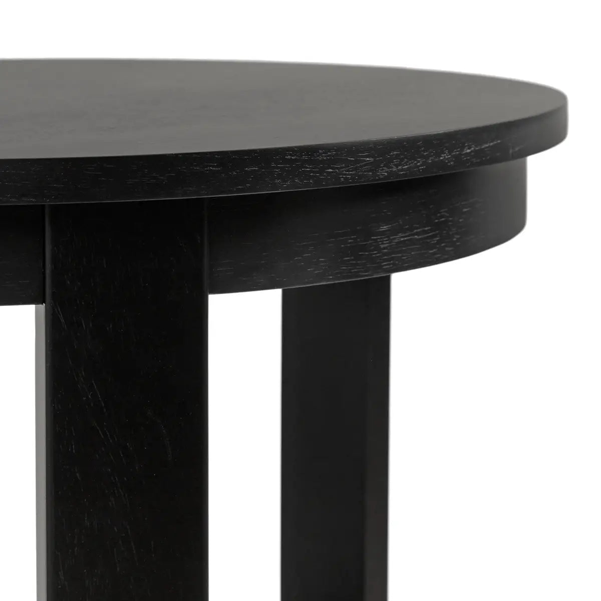 Foxford Side or End Table - Round Wood - kateandlaurel