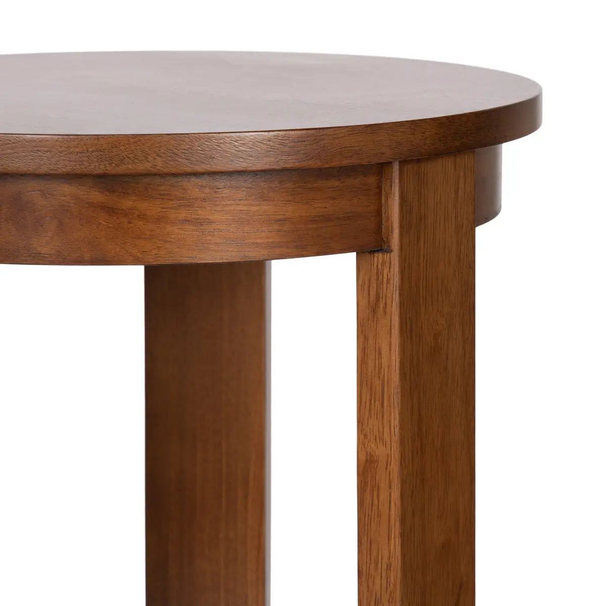 Foxford Side or End Table - Round Wood - kateandlaurel