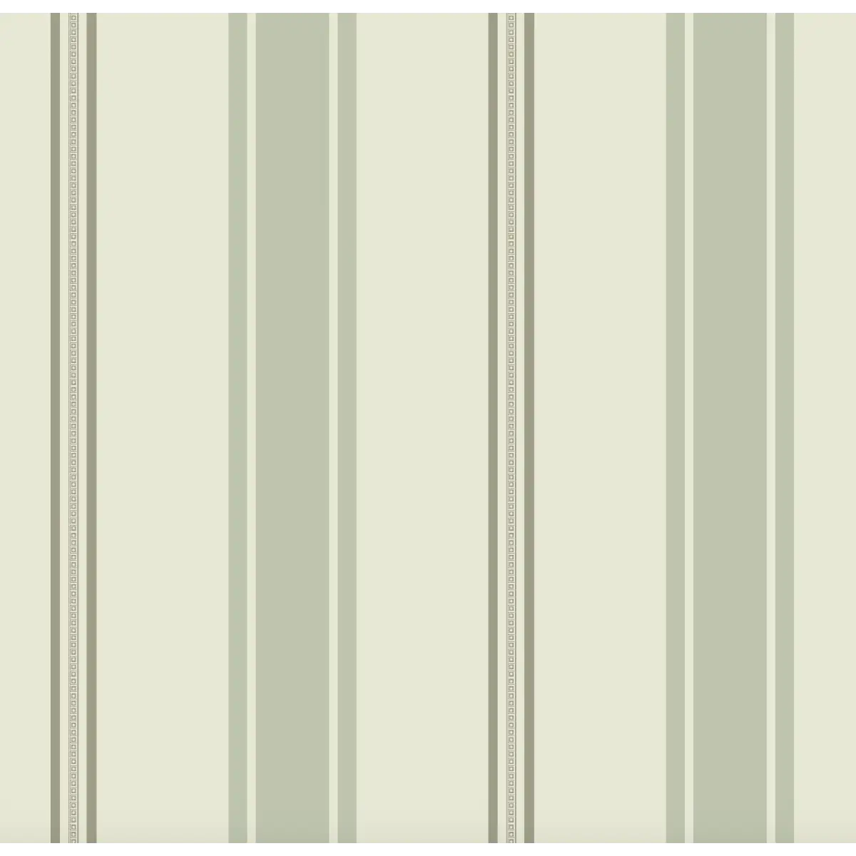 Frances Wallpaper - French Stripes - by Ali Anni - Sample 1 foot by 1 foot / Green - Loomwell Home Goods
