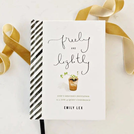 Freely & Lightly Devotional Book (illustrated signed copy) - emily lex studio