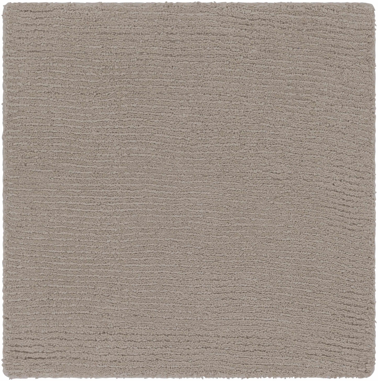 Brockton Solid Wool Gray Area Rug