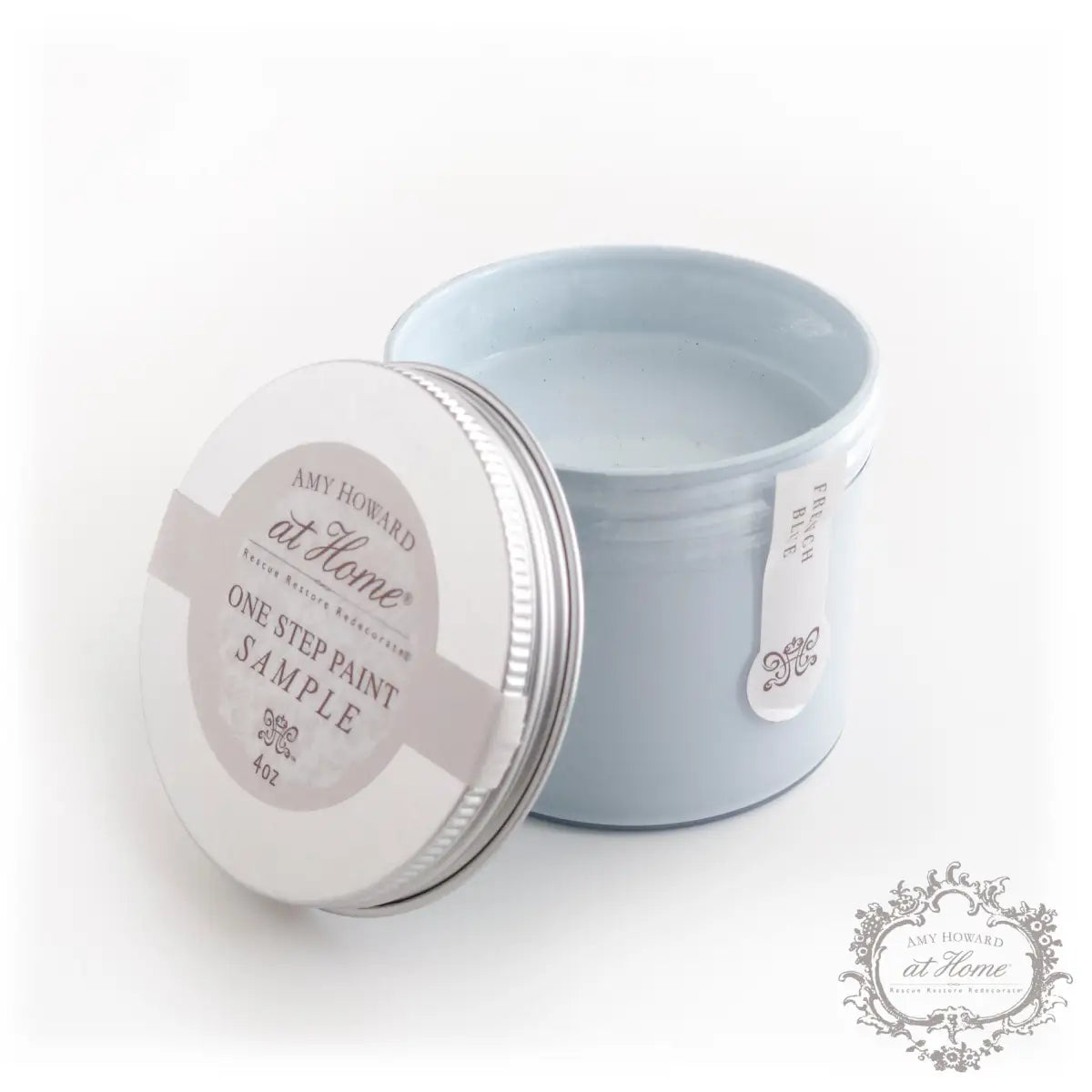 French Blue - One Step Paint - 4oz Sample - Amy Howard At Home