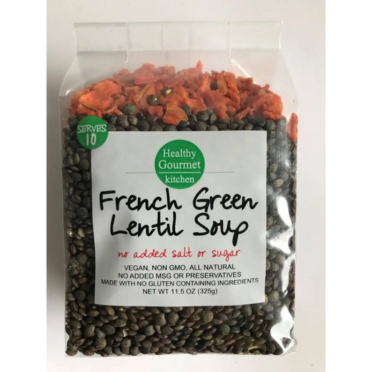 Soup Mix - French Green Lentil Soup - Healthy Gourmet Kitchen