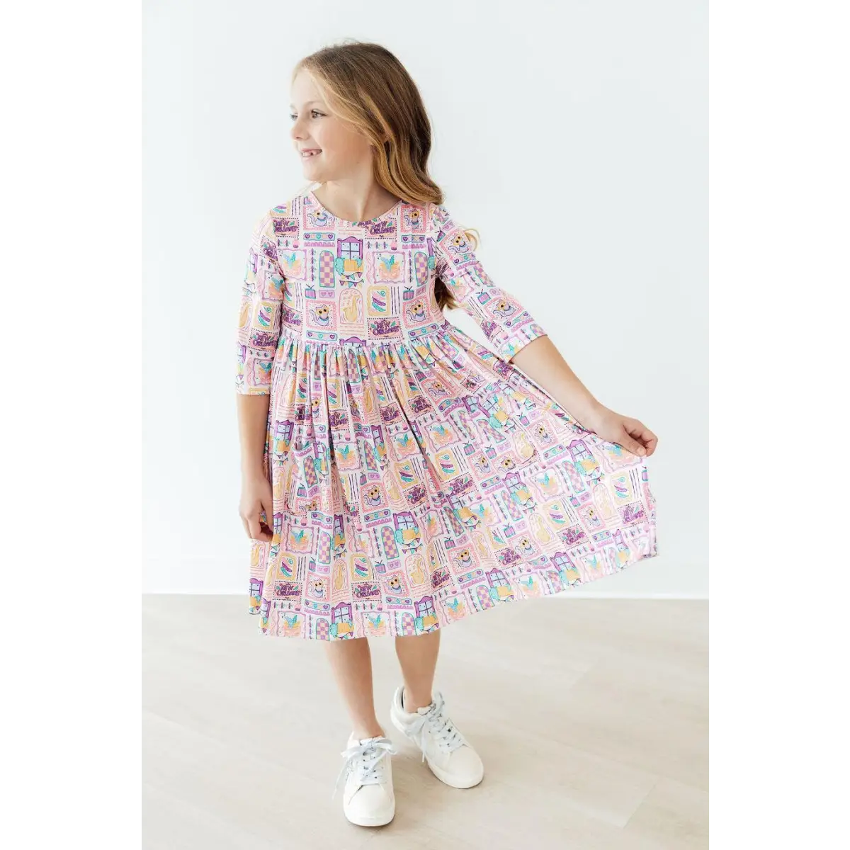 Pocket Twirl Dress - French Quarter Fun - New Orleans - Mila & Rose ®
