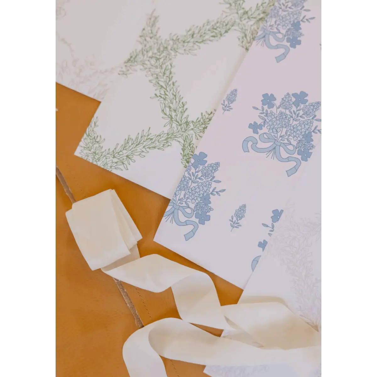 Freya Wallpaper - Traditional Petite Floral - by Pepper Design - Loomwell Home Goods