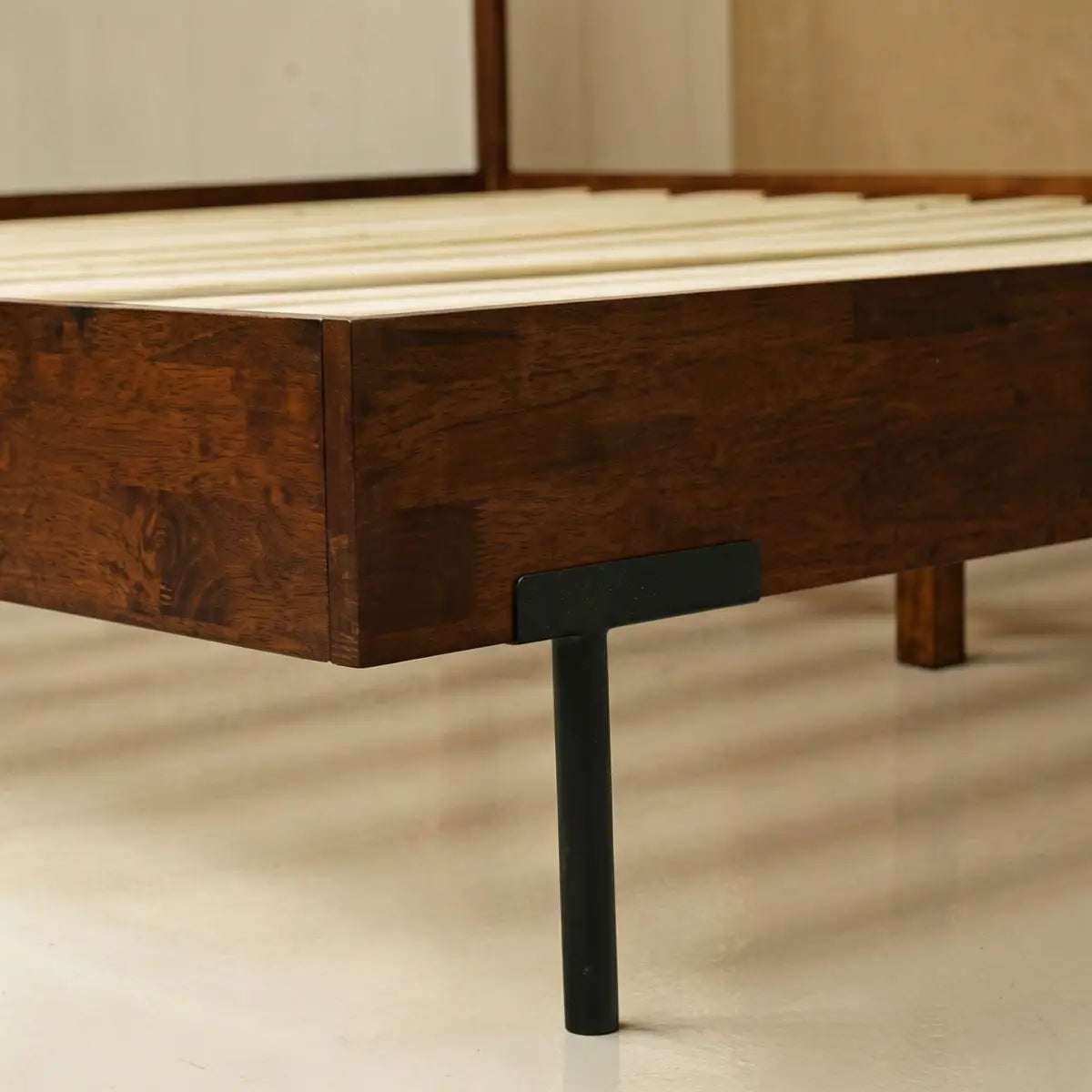 Frida Solid Wood Bed Frame - Megsu