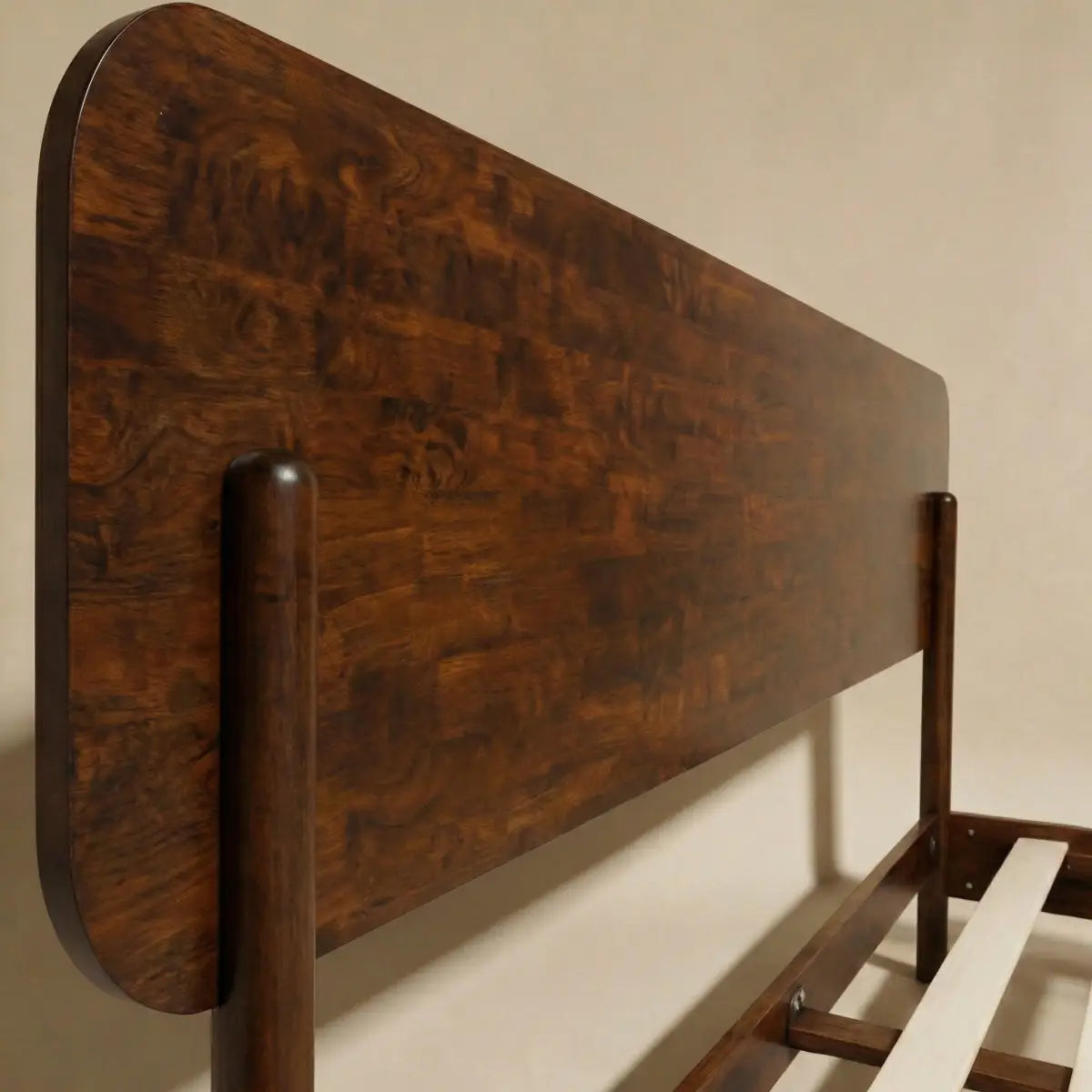 Frida Solid Wood Bed Frame - Megsu