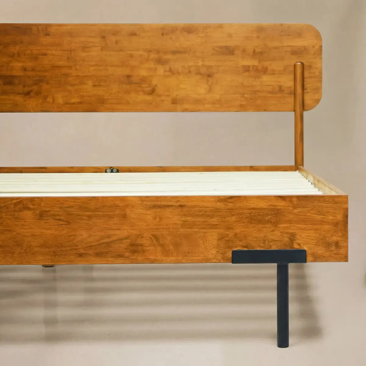 Frida Solid Wood Bed Frame - Megsu