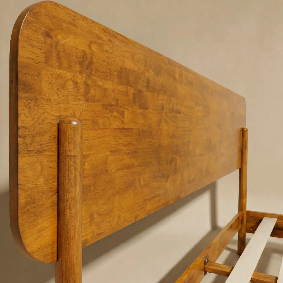 Frida Solid Wood Bed Frame - Megsu