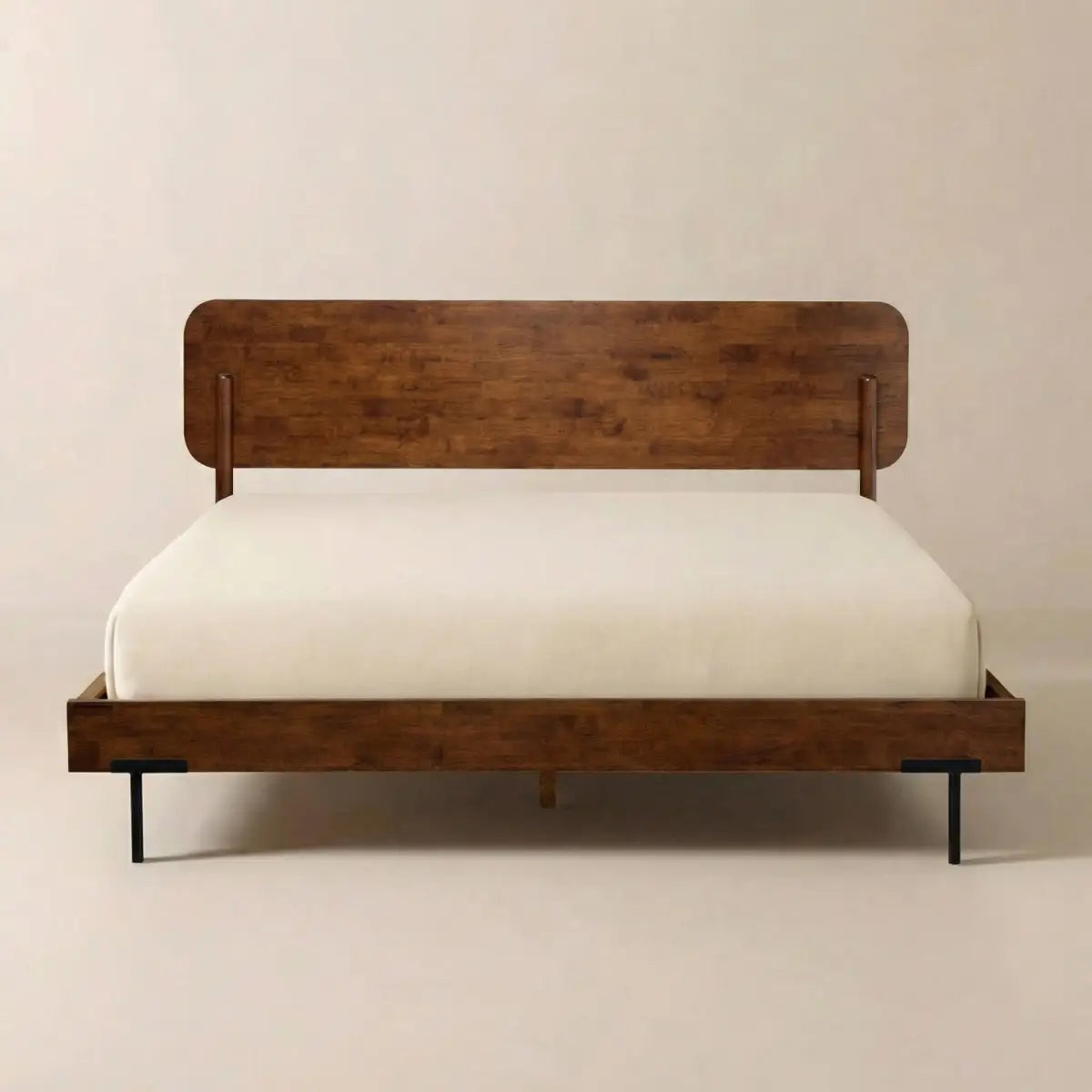 Frida Solid Wood Bed Frame - Megsu