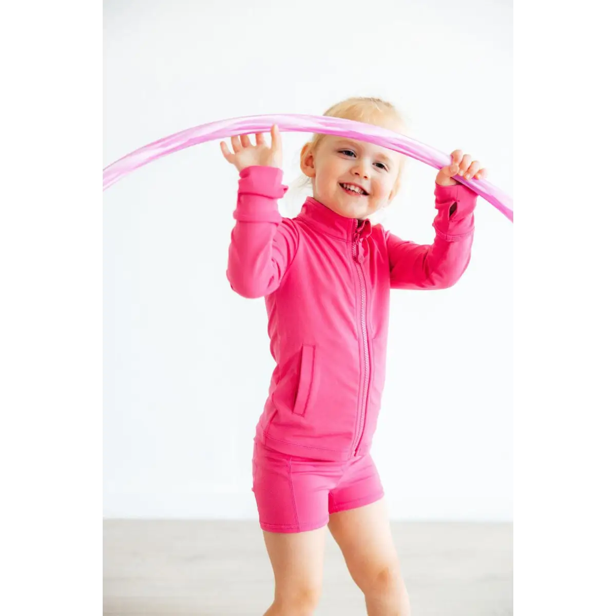 Fuchsia Flash Pink Activewear Shorts - Mila & Rose ®