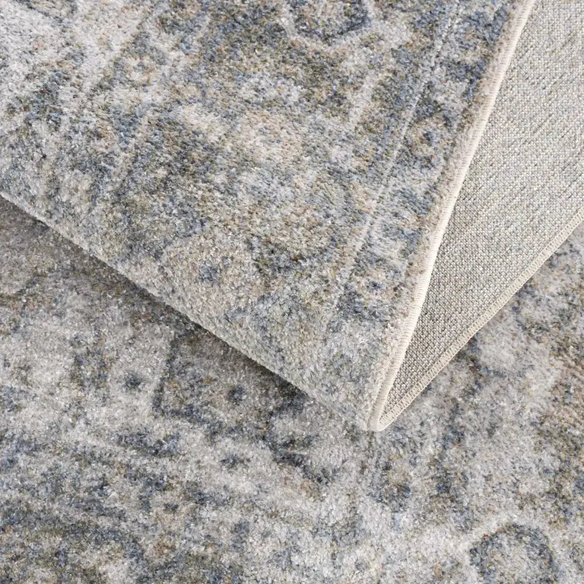 Gael Blue Washable Area Rug - Boutique Rugs