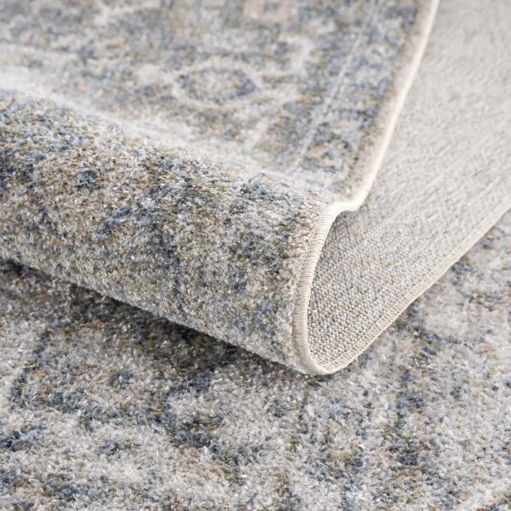 Gael Blue Washable Area Rug - Boutique Rugs