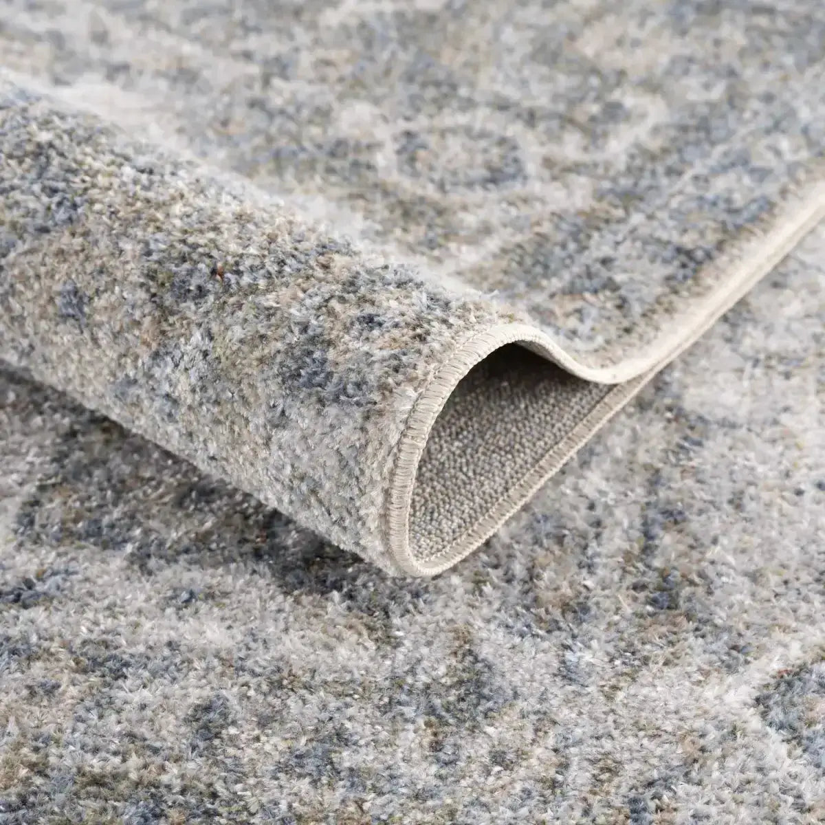 Gael Blue Washable Area Rug - Boutique Rugs