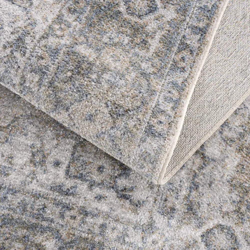 Gael Blue Washable Area Rug - Boutique Rugs