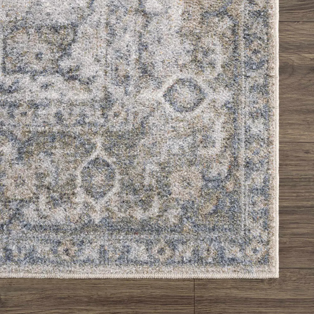Gael Blue Washable Area Rug - Boutique Rugs