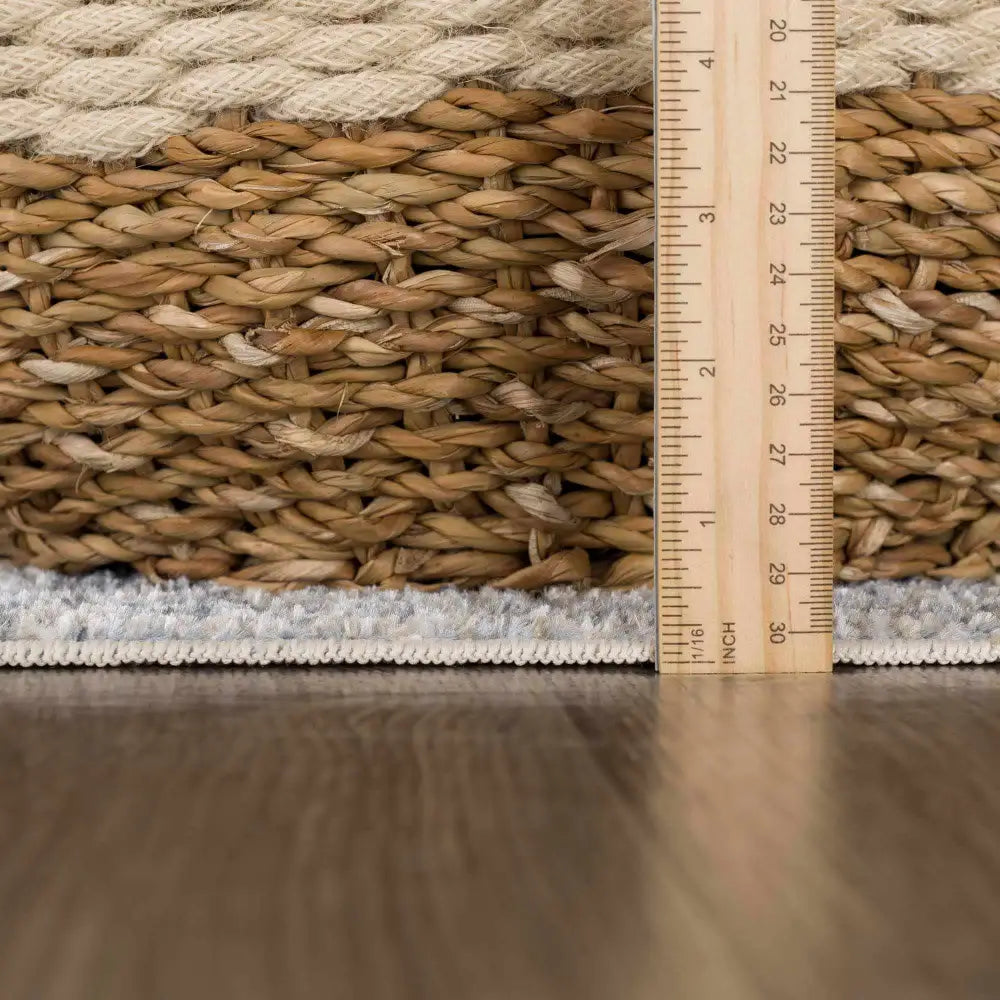 Gael Blue Washable Area Rug - Boutique Rugs