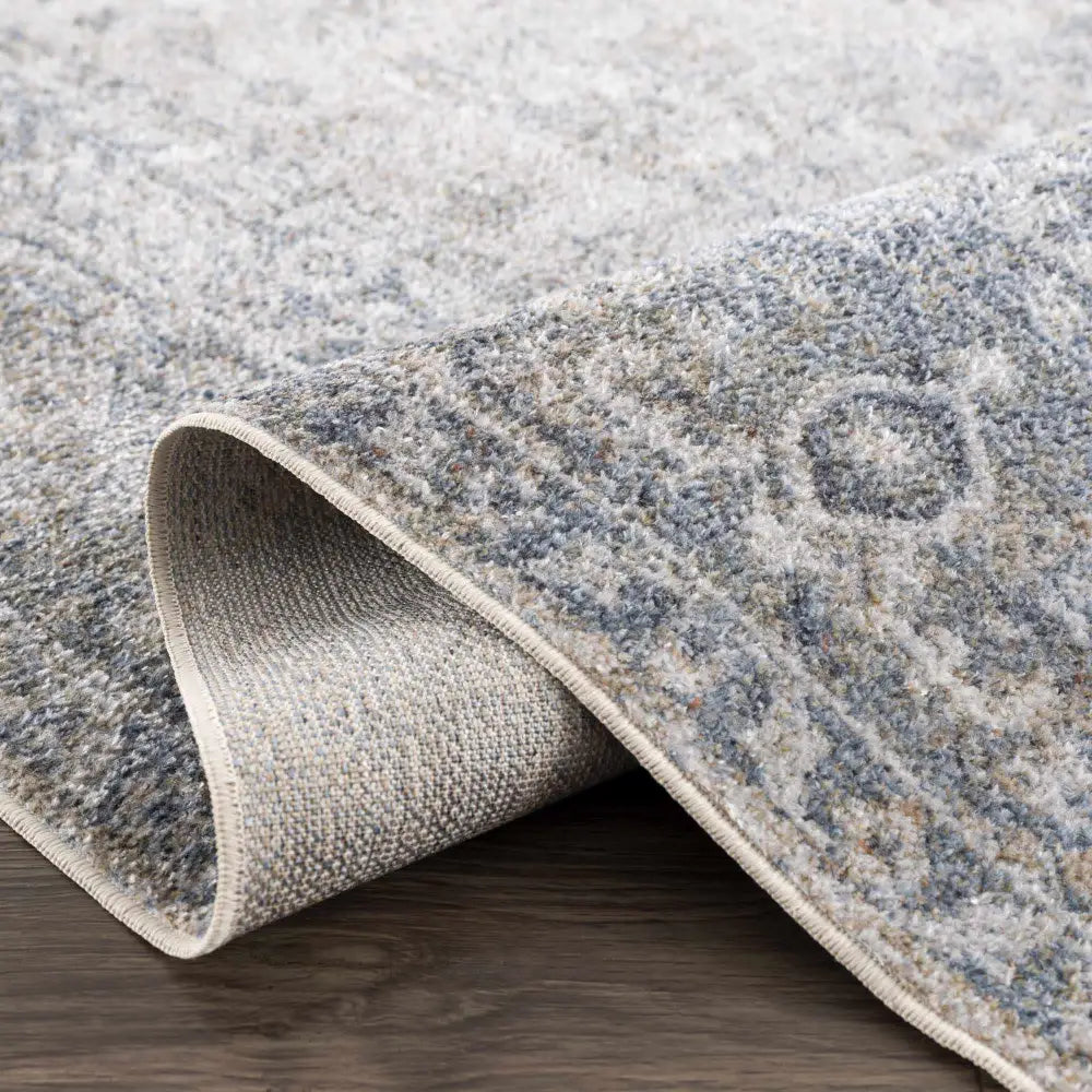 Gael Blue Washable Area Rug - Boutique Rugs