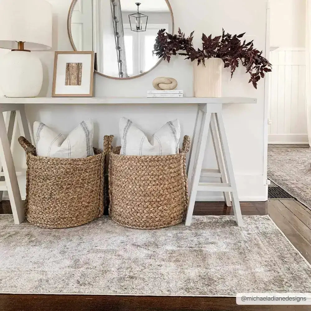 Gael Cream Washable Area Rug - 2’7’’ x 7’3’’ Runner - Boutique Rugs