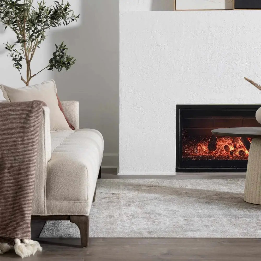 Gael Cream Washable Area Rug - Boutique Rugs