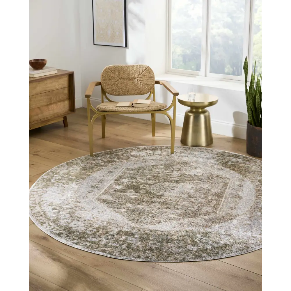 Gael Cream Washable Area Rug - Boutique Rugs