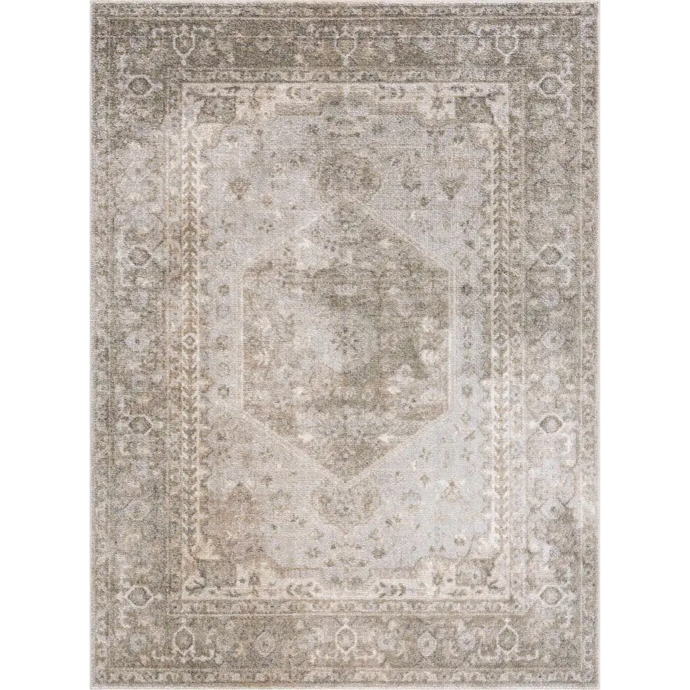 Gael Cream Washable Area Rug - Boutique Rugs