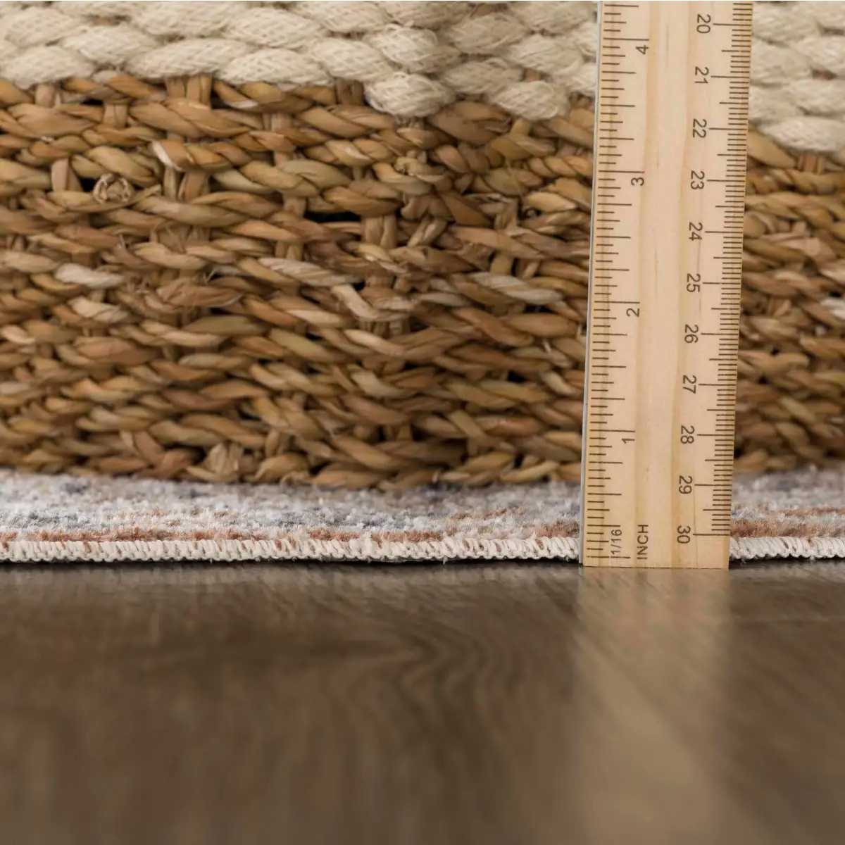Gael Rust Washable Area Rug - Boutique Rugs