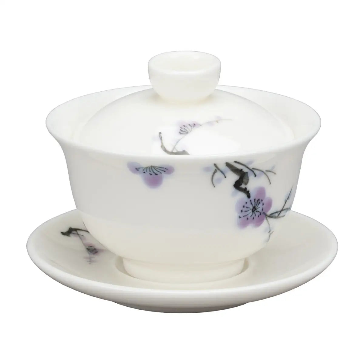 Gaiwan Tea Cup - Assorted Styles - 3 - 5 oz. / Plum - Harney & Sons Fine Teas